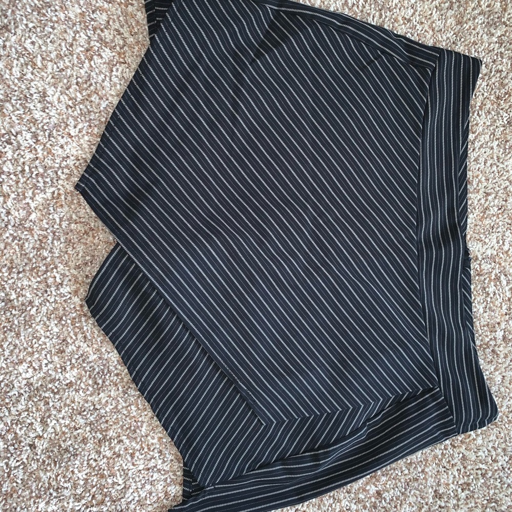 Pinstripe Skort